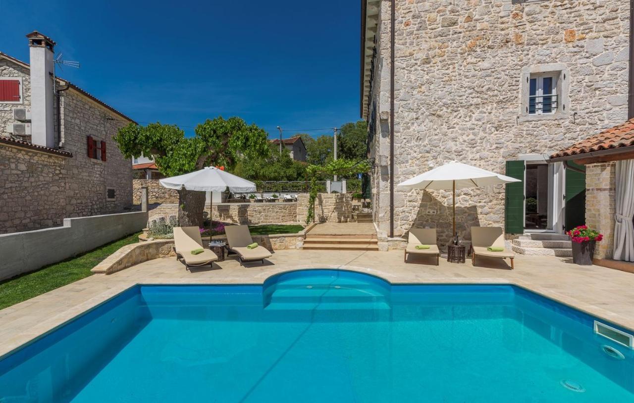 Beautiful Stone House - Villa Parentium With Private Pool Dračevac Exterior foto
